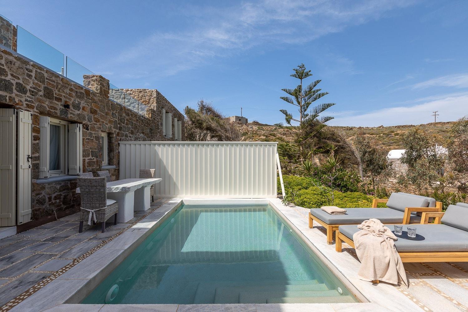 Mykonos Dream Villas Ftelia  Oda fotoğraf